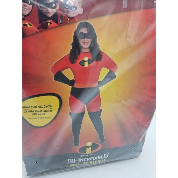 New Halloween  Cosplay Costume Adult Women 4XL  Disney Incredibles Mrs - Picture 2 of 6
